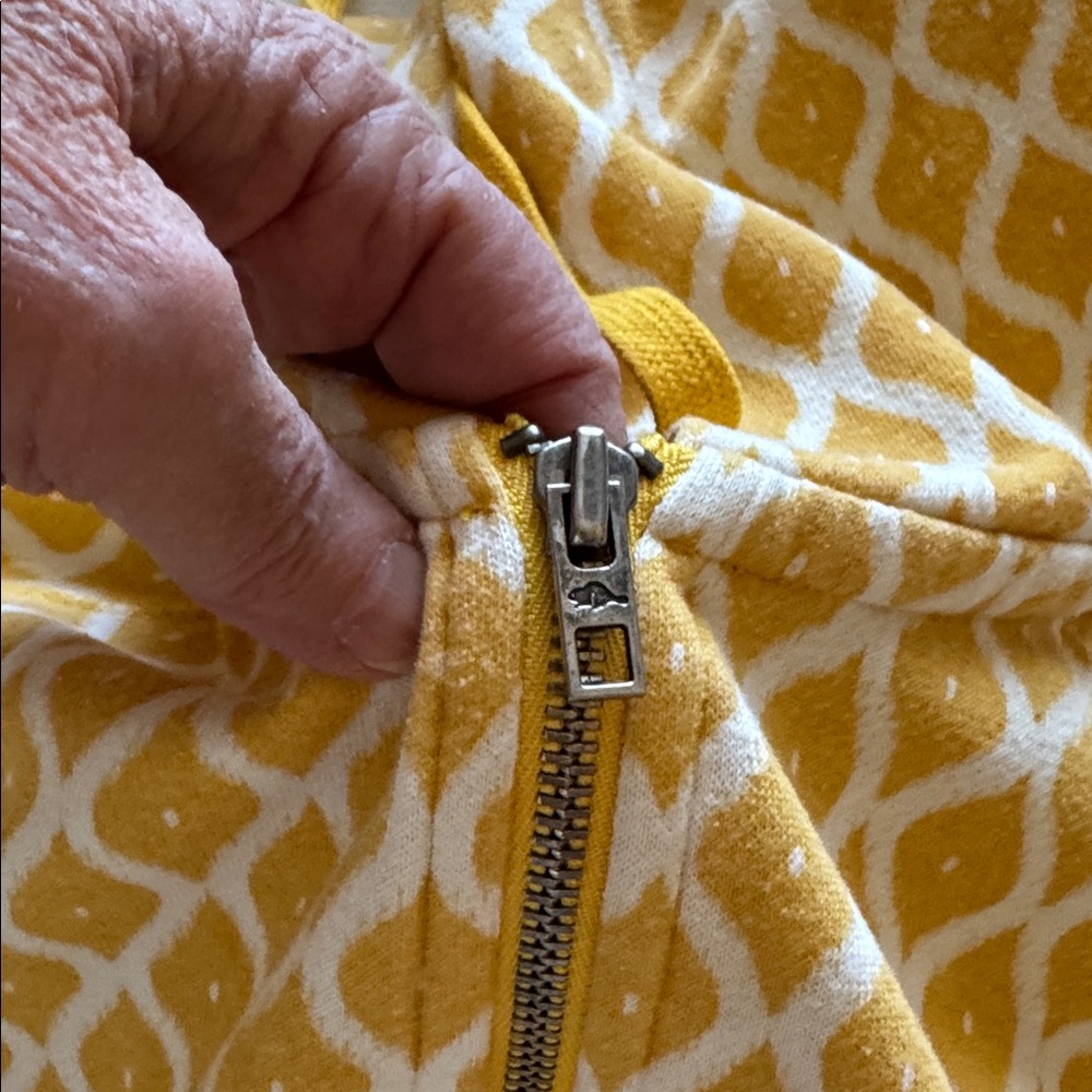 Yellow Patterned  Sweatshirt - Picture 8 of 11